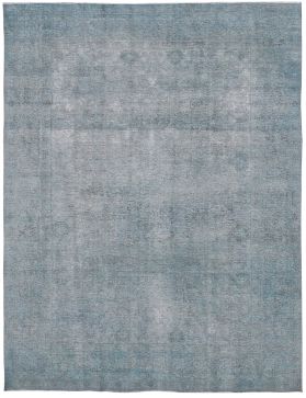  Vintage Tapis 390 X 295 bleu