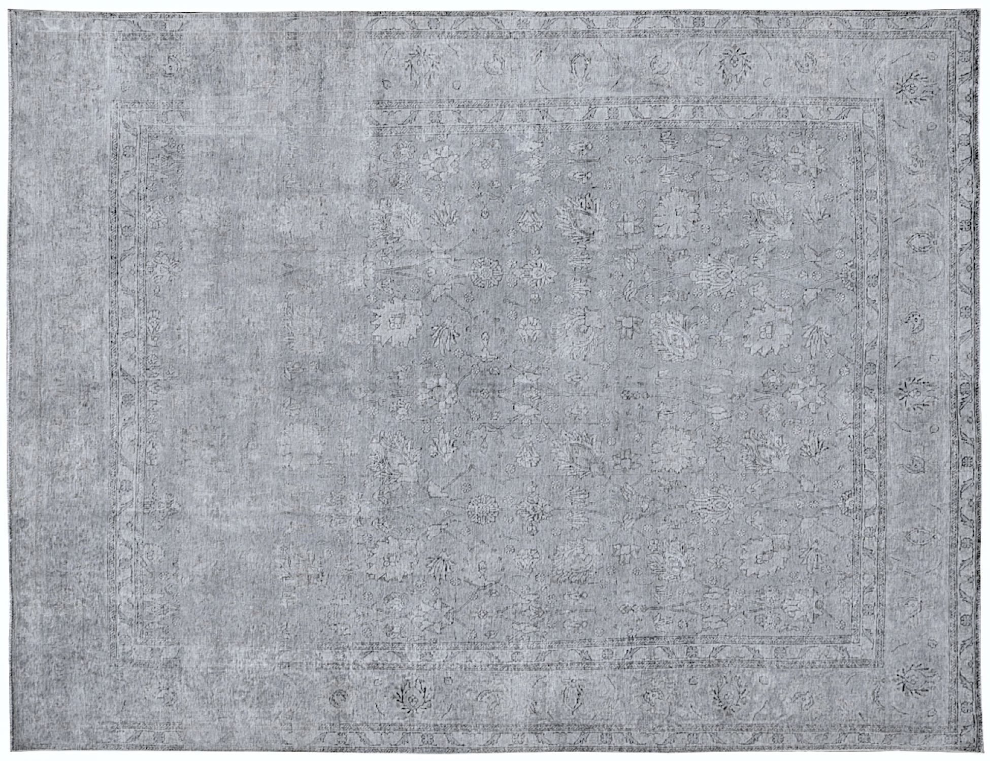 Vintage Tæppe  grå <br/>382 x 282 cm