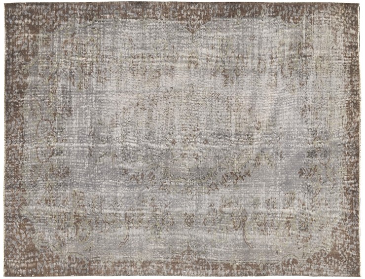 Grijs Turkije Vintage Tapijt  275 x 175 cm