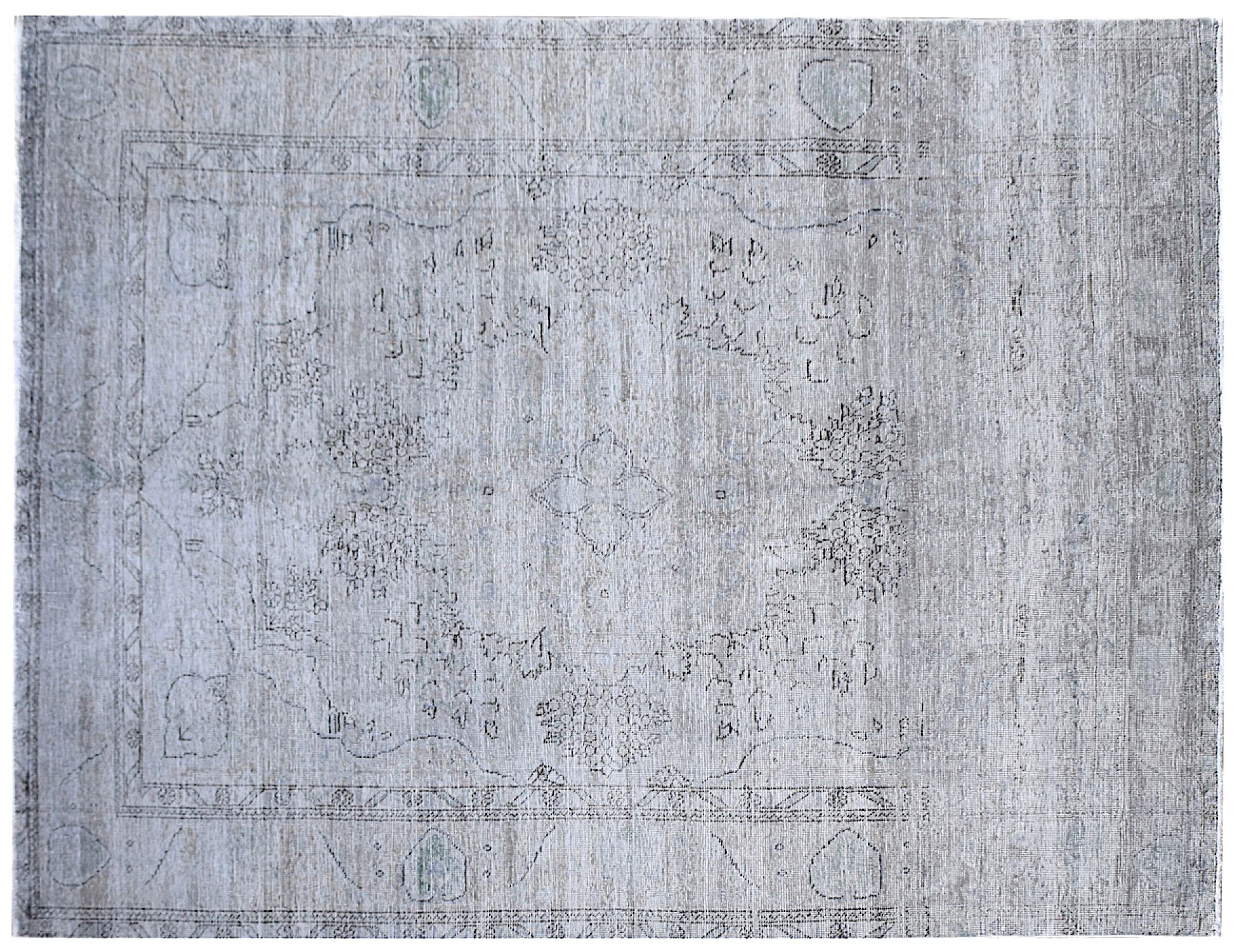 Tappeto Vintage  grigo <br/>286 x 200 cm
