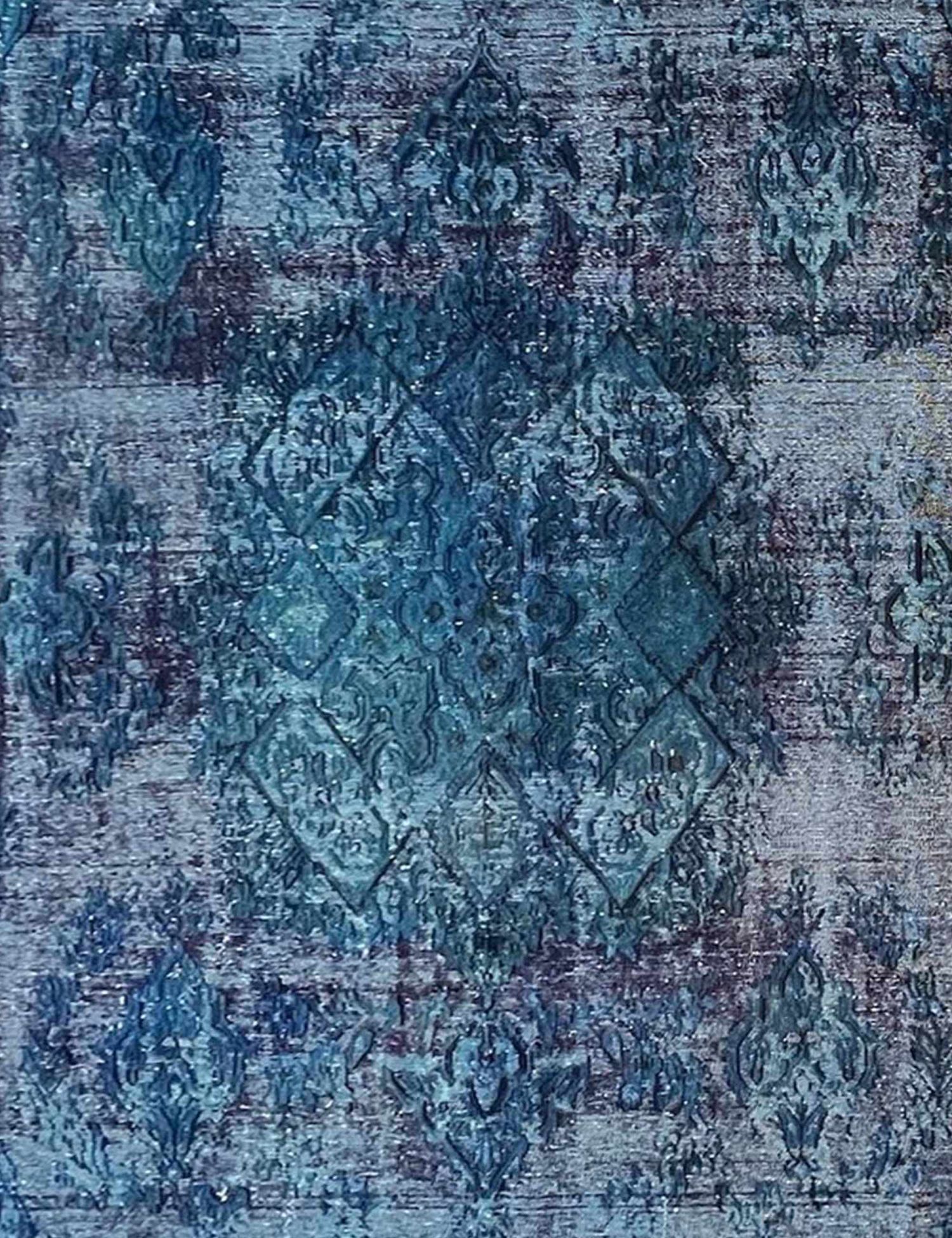 Tapis Persan vintage  bleu <br/>317 x 267 cm