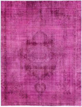 Alfombra persa vintage 292 x 225 púrpura