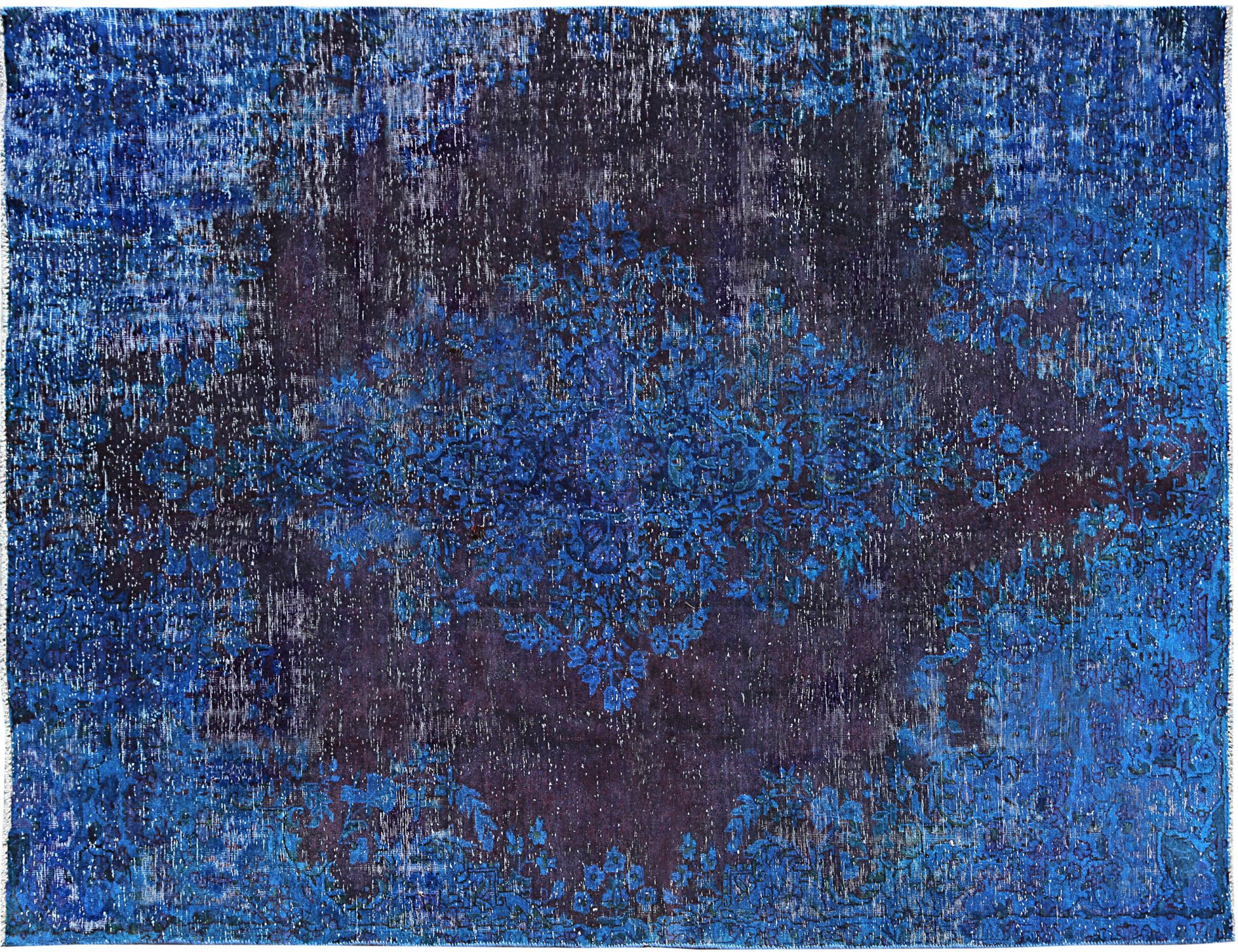 Tappeto Vintage  blu <br/>288 x 184 cm