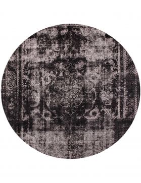 Tappeto vintage persiano  nero <br/>285 x 285 cm