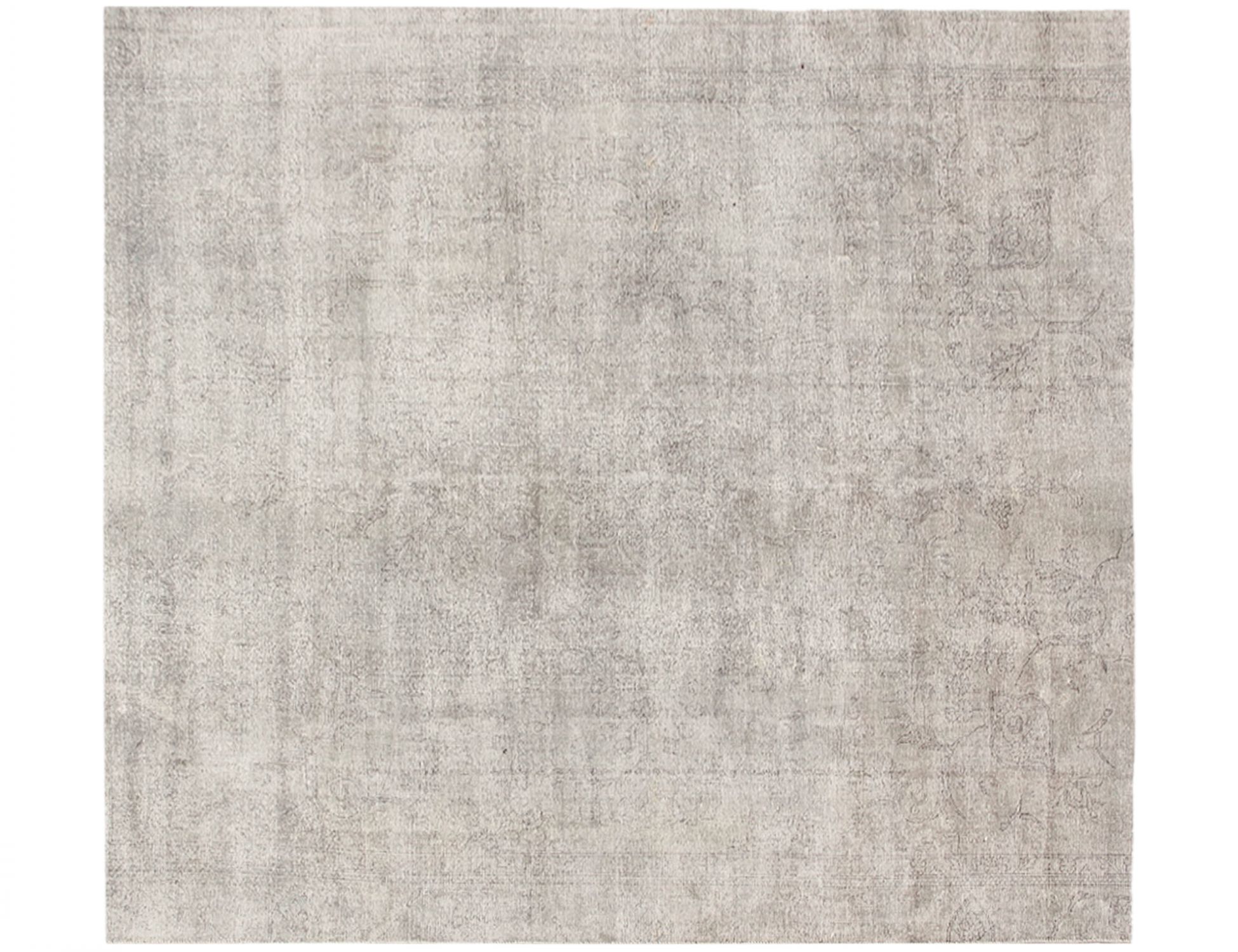 Persischer Vintage Teppich  grau <br/>252 x 252 cm