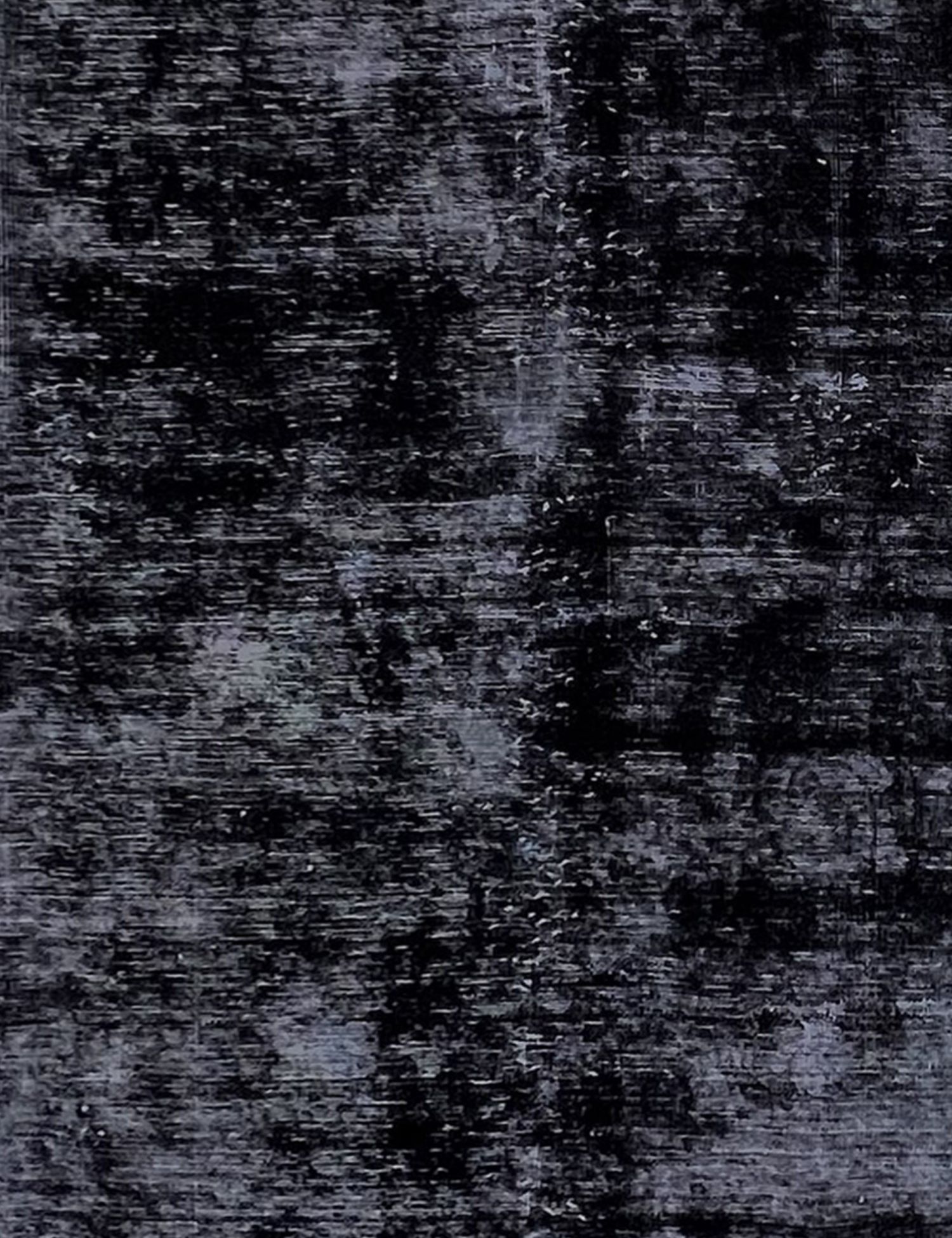 Persischer Vintage Teppich  schwarz <br/>168 x 168 cm