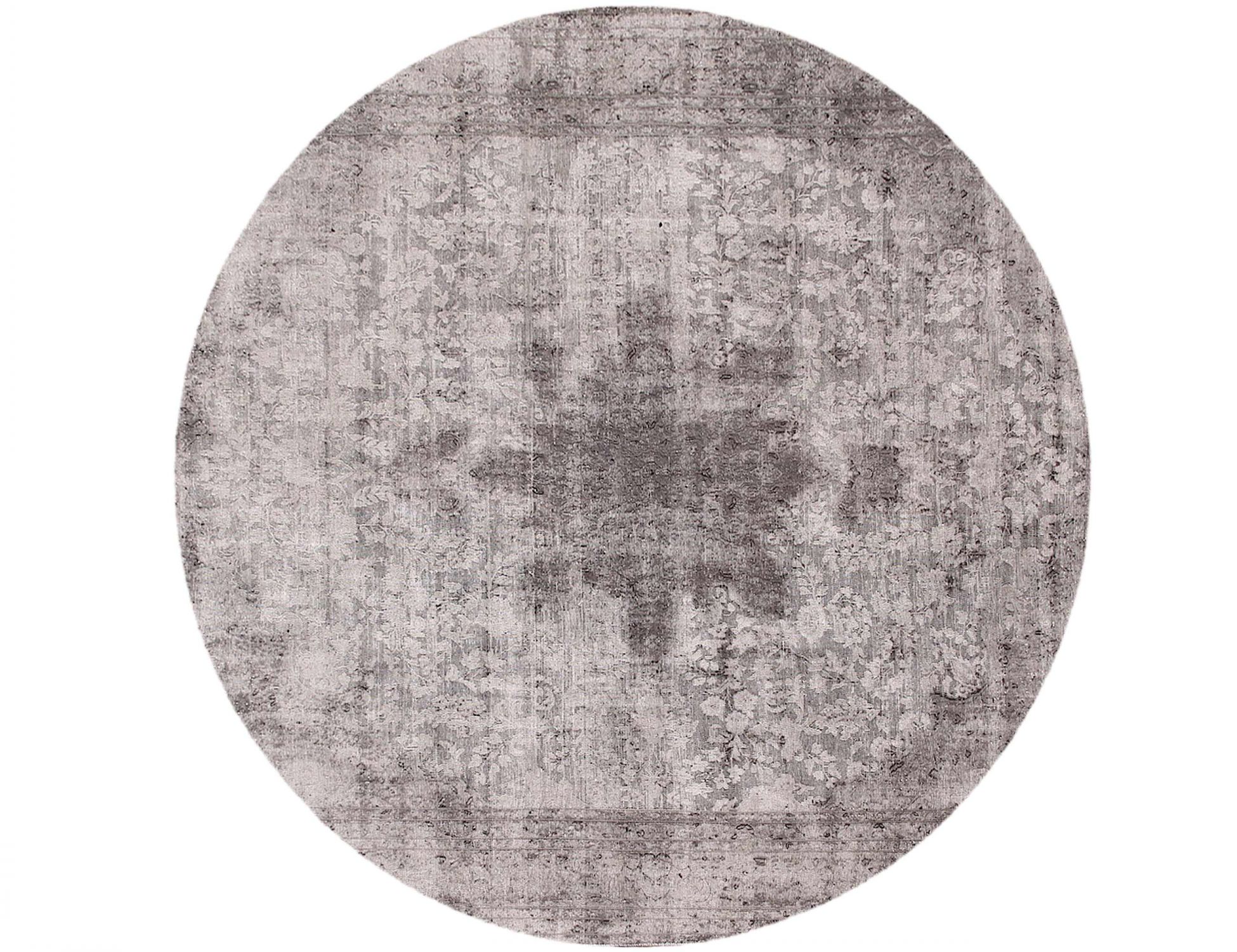 Persischer Vintage Teppich  grau <br/>300 x 300 cm