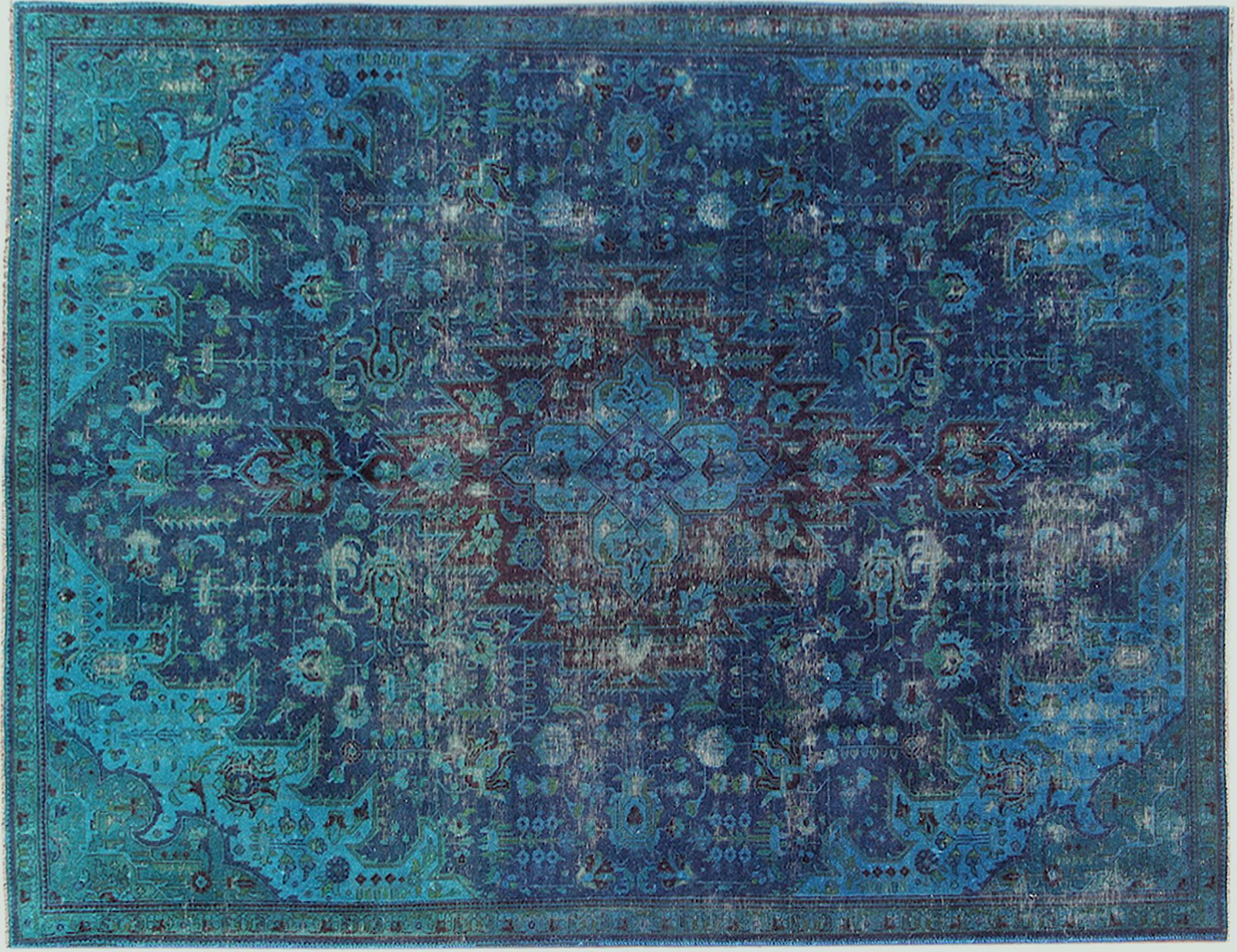 Tappeto vintage persiano  blu <br/>320 x 220 cm