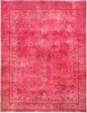 Persischer Vintage Teppich 390 x 295 rot