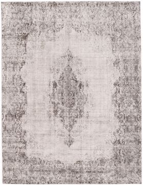 Persischer Vintage Teppich 445 x 295 grau