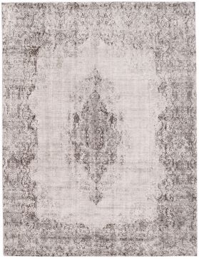 Alfombra persa vintage 445 x 295 gris