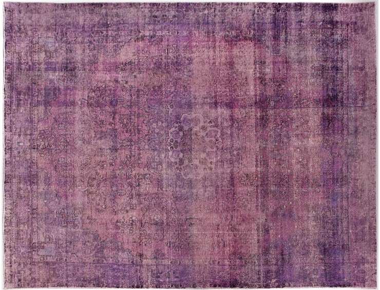 Lila Persien Persischer Vintage Teppich  375 x 285 cm