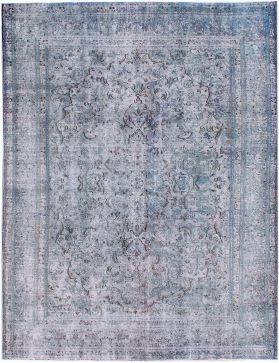 Persischer Vintage Teppich 390 x 290 blau