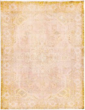 Persischer Vintage Teppich  gelb <br/>285 x 190 cm