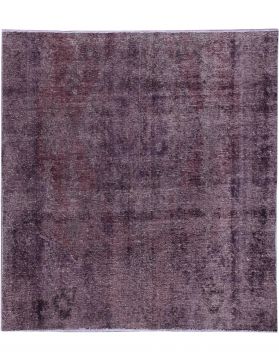 Tapis Persan vintage 218 x 190 violet