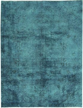 Tappeto vintage persiano 303 x 230 blu