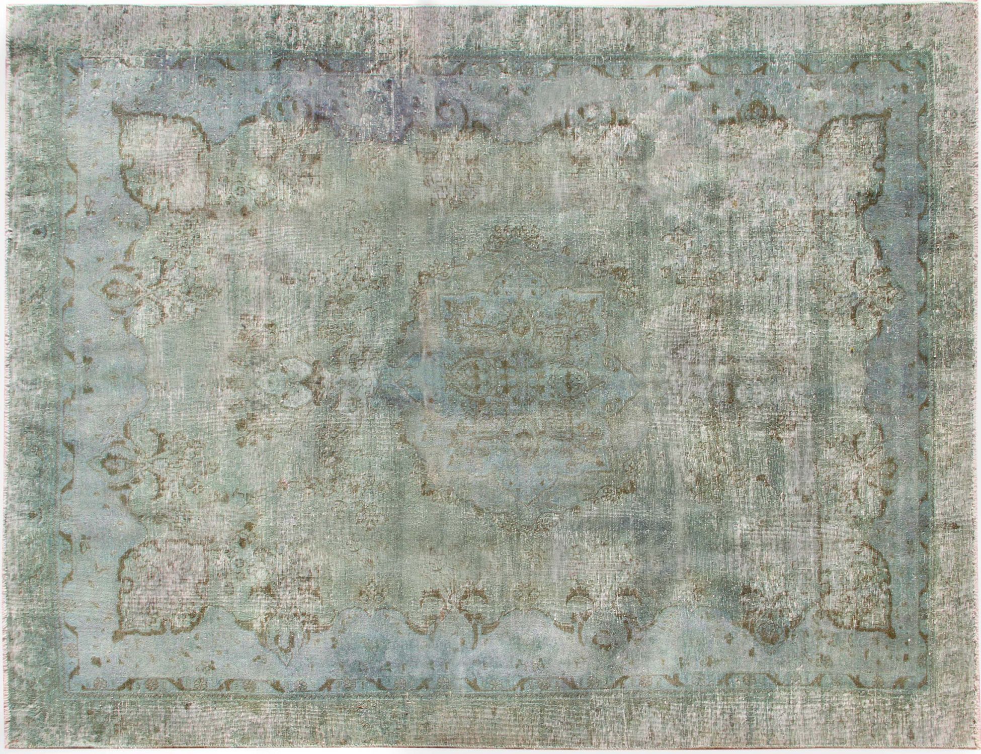 Tappeto vintage persiano  verde <br/>315 x 230 cm