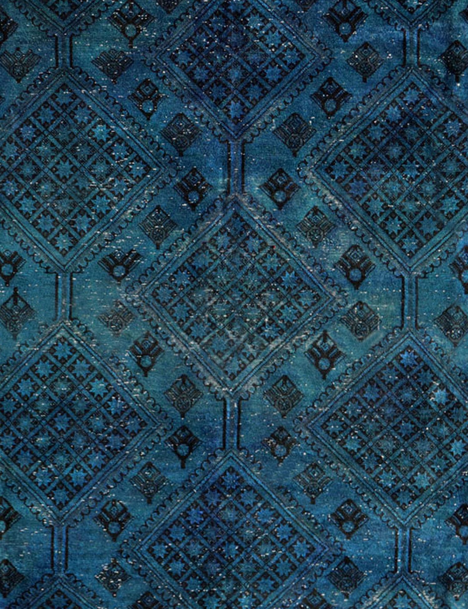 Tappeto Vintage  blu <br/>332 x 228 cm
