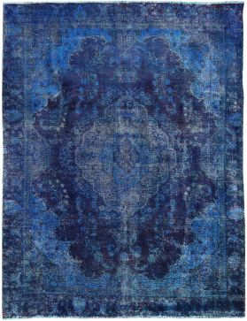 Vintage Teppich 378 X 270 blau