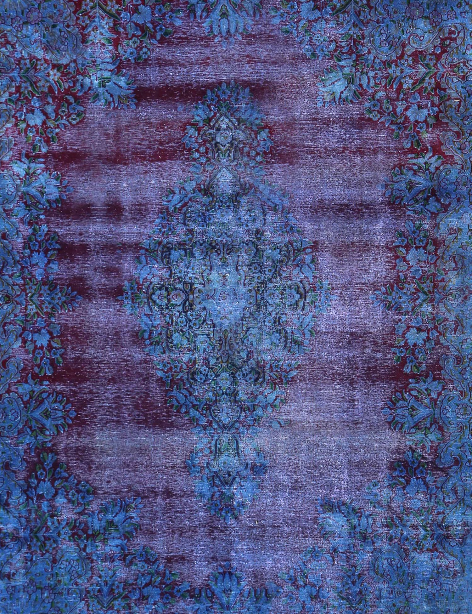 Vintage kerman  blau <br/>409 x 300 cm