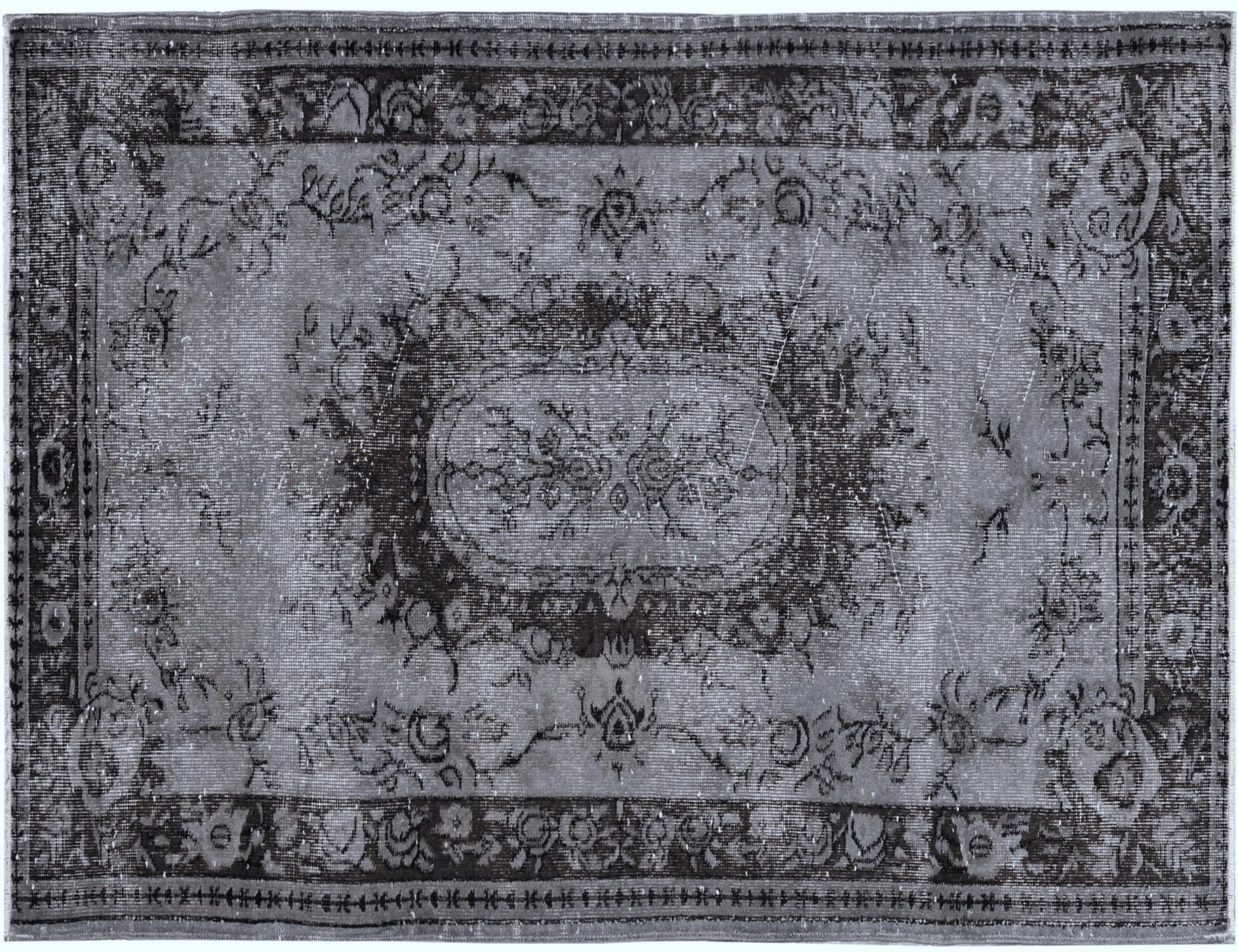 Tappeto Vintage  grigo <br/>214 x 120 cm