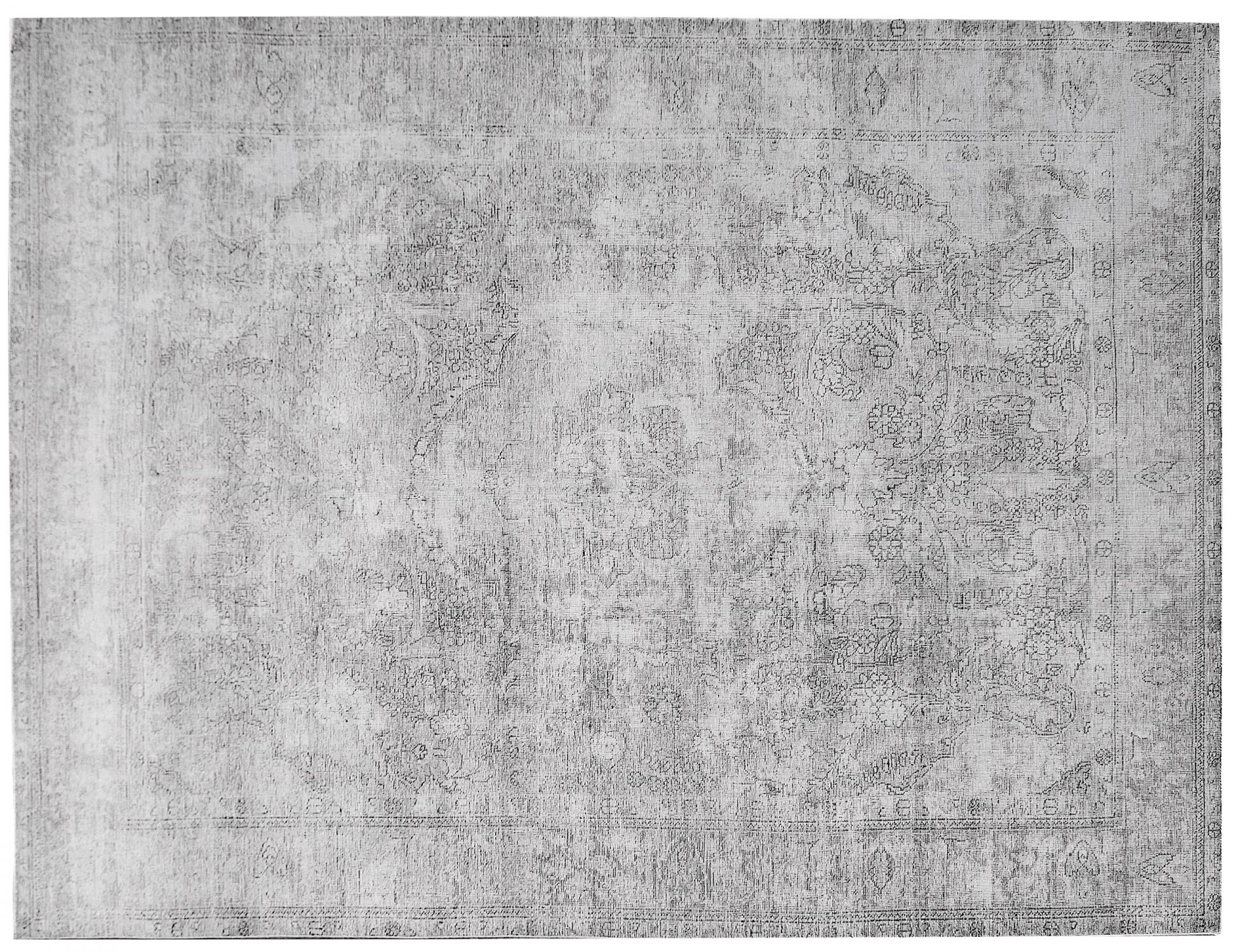 Tappeto Vintage  grigo <br/>285 x 203 cm