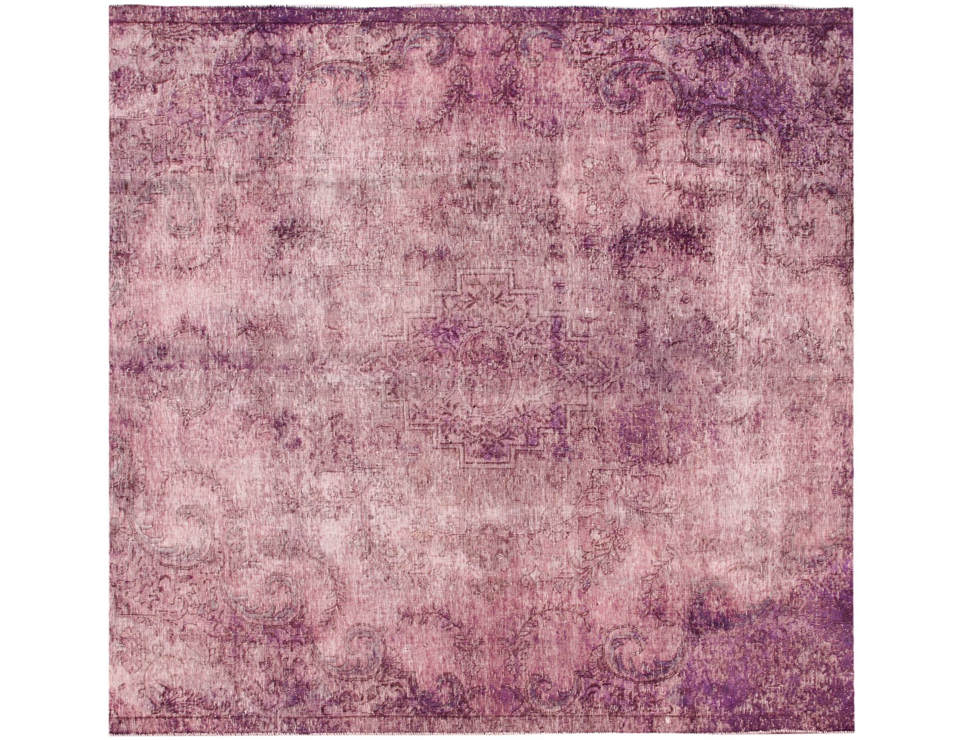 Tappeto vintage persiano  viola <br/>220 x 220 cm
