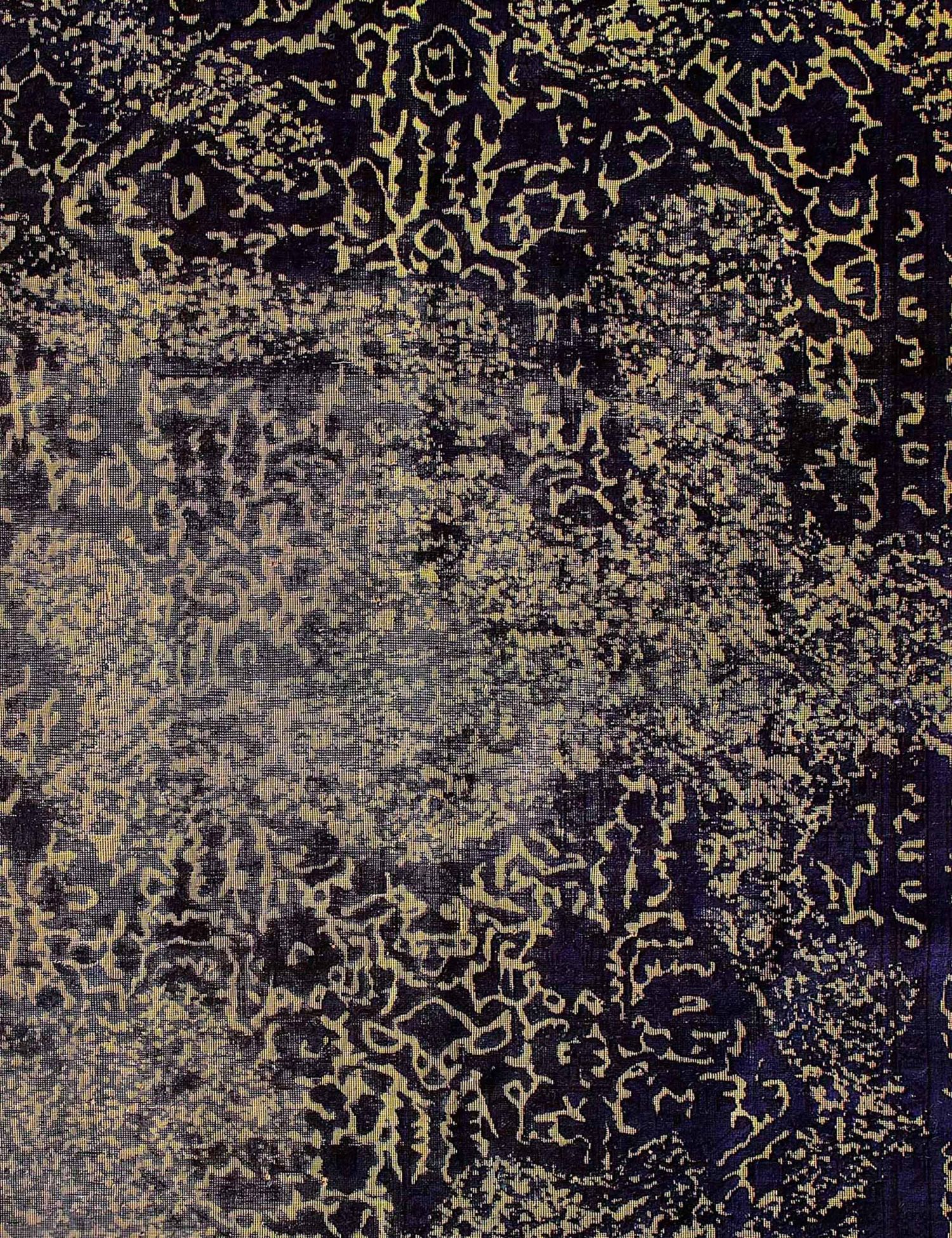Persischer Vintage Teppich  blau <br/>184 x 184 cm