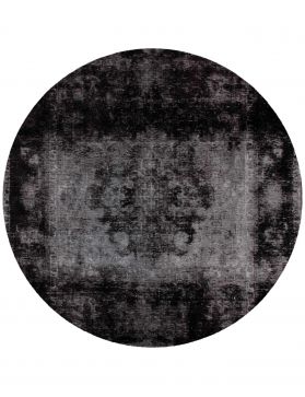 Tappeto vintage persiano  nero <br/>194 x 194 cm