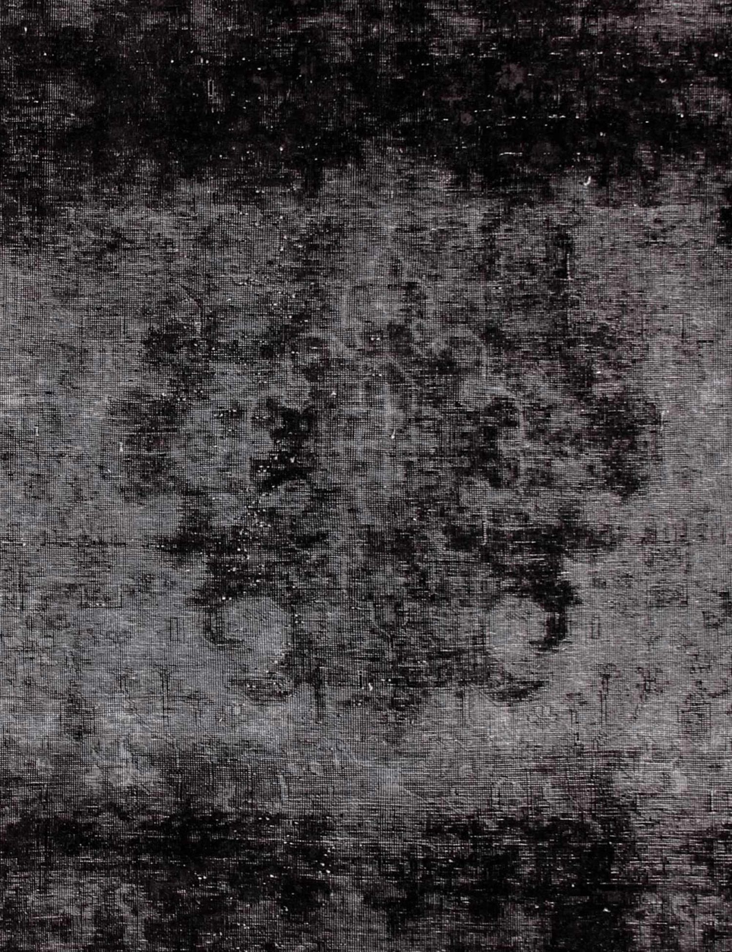 Persischer Vintage Teppich  schwarz <br/>194 x 194 cm