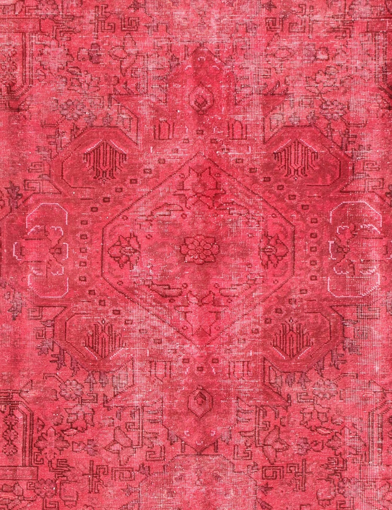 Persischer Vintage Teppich  rot <br/>200 x 200 cm