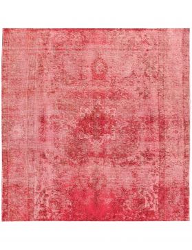 Square  Vintage Carpet  red  <br/>200 x 200 cm