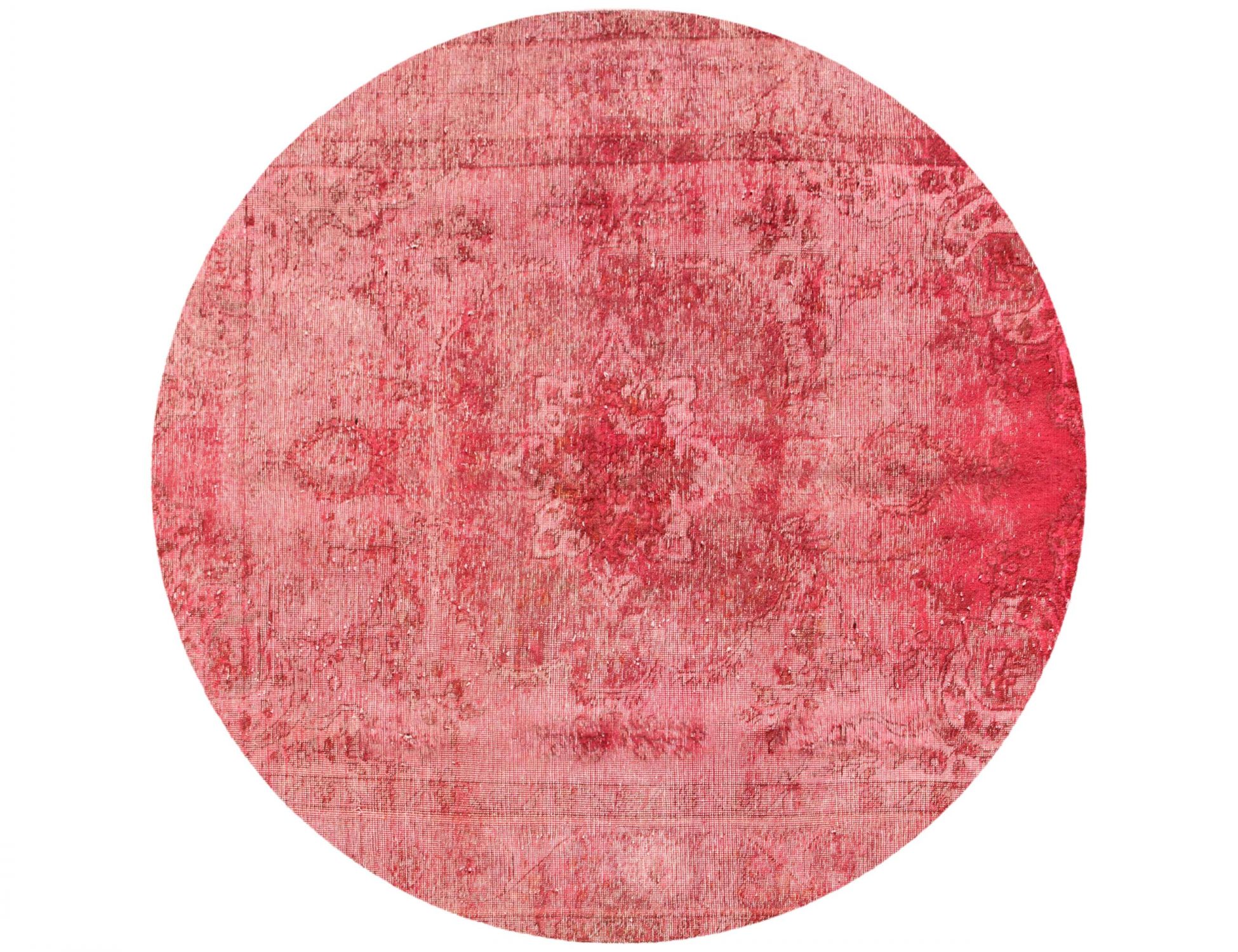 Persischer Vintage Teppich  rot <br/>200 x 200 cm