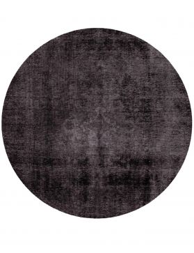 Round  Vintage Carpet  black <br/>198 x 198 cm