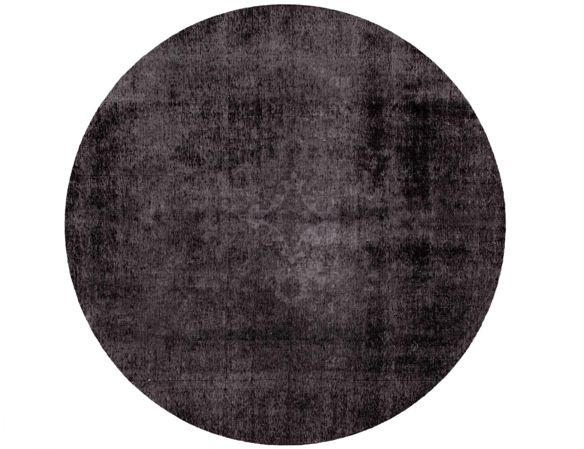 Persisk vintage matta  svart <br/>198 x 198 cm