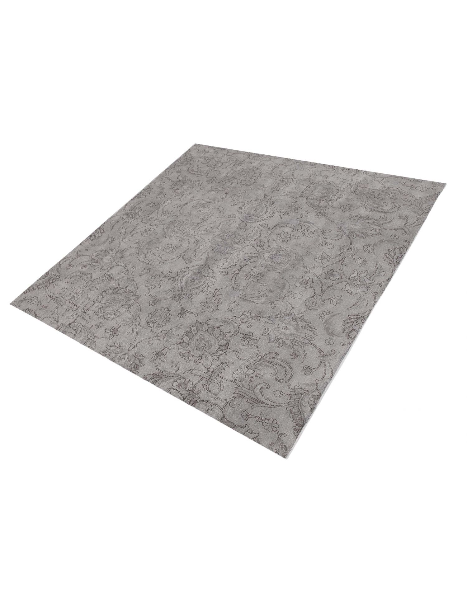 Persischer Vintage Teppich  grau <br/>210 x 210 cm