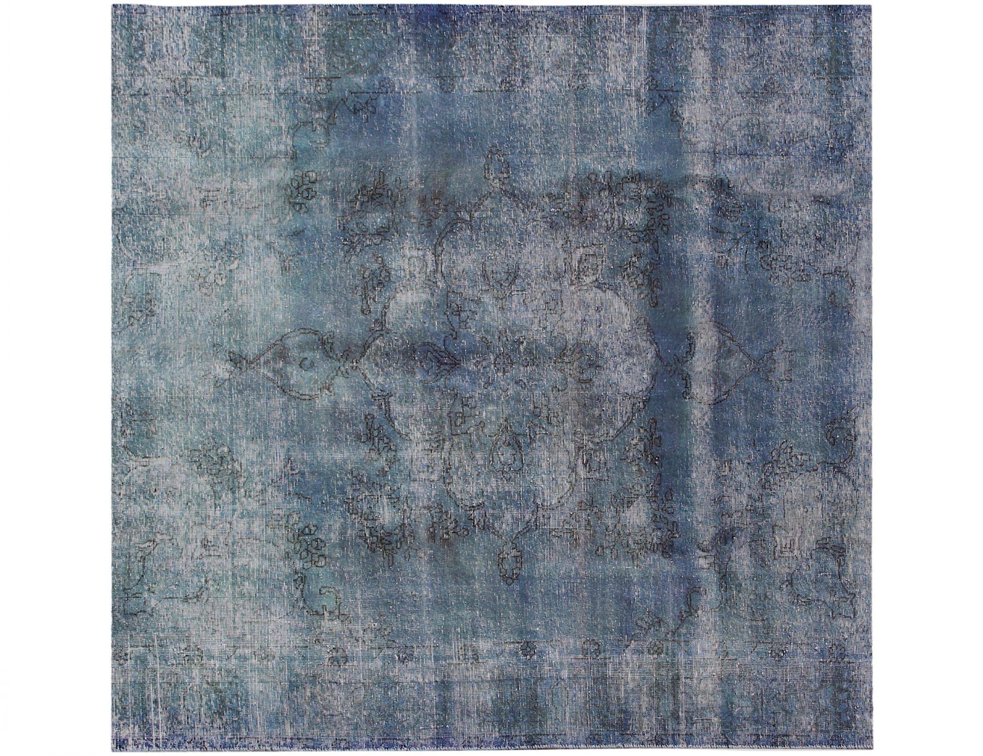 Tappeto vintage persiano  blu <br/>200 x 200 cm