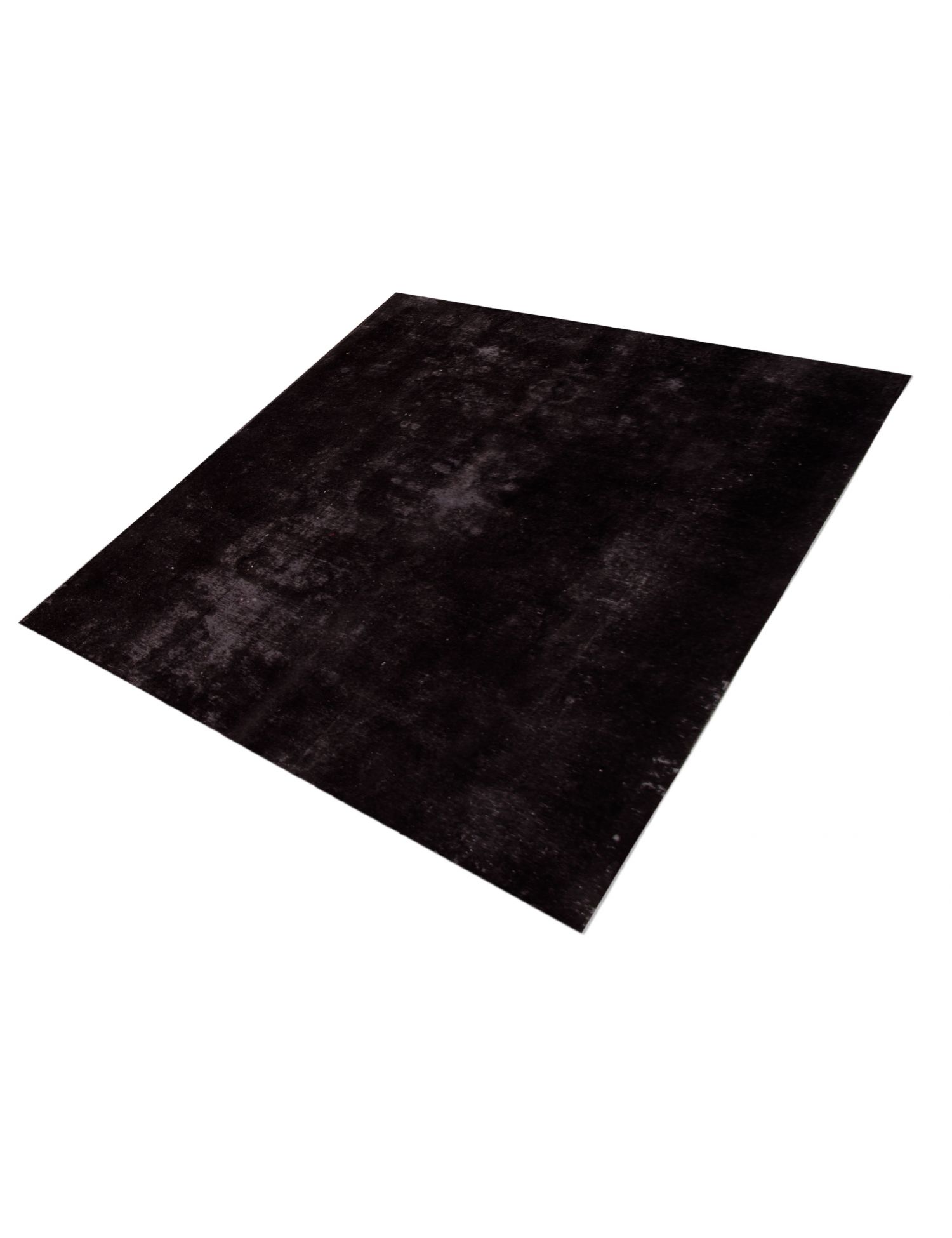 Persischer Vintage Teppich  schwarz <br/>204 x 204 cm