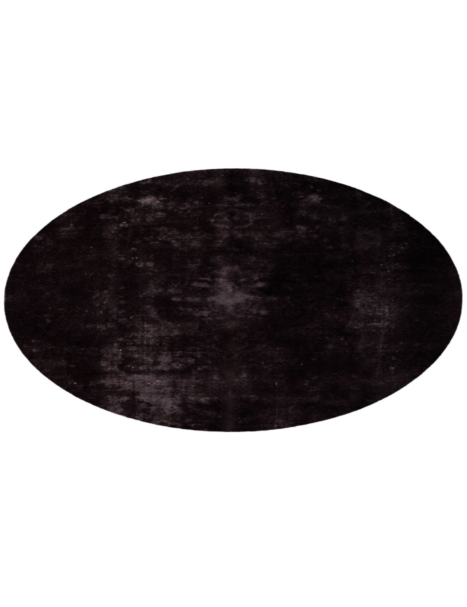 Persischer Vintage Teppich  schwarz <br/>204 x 204 cm