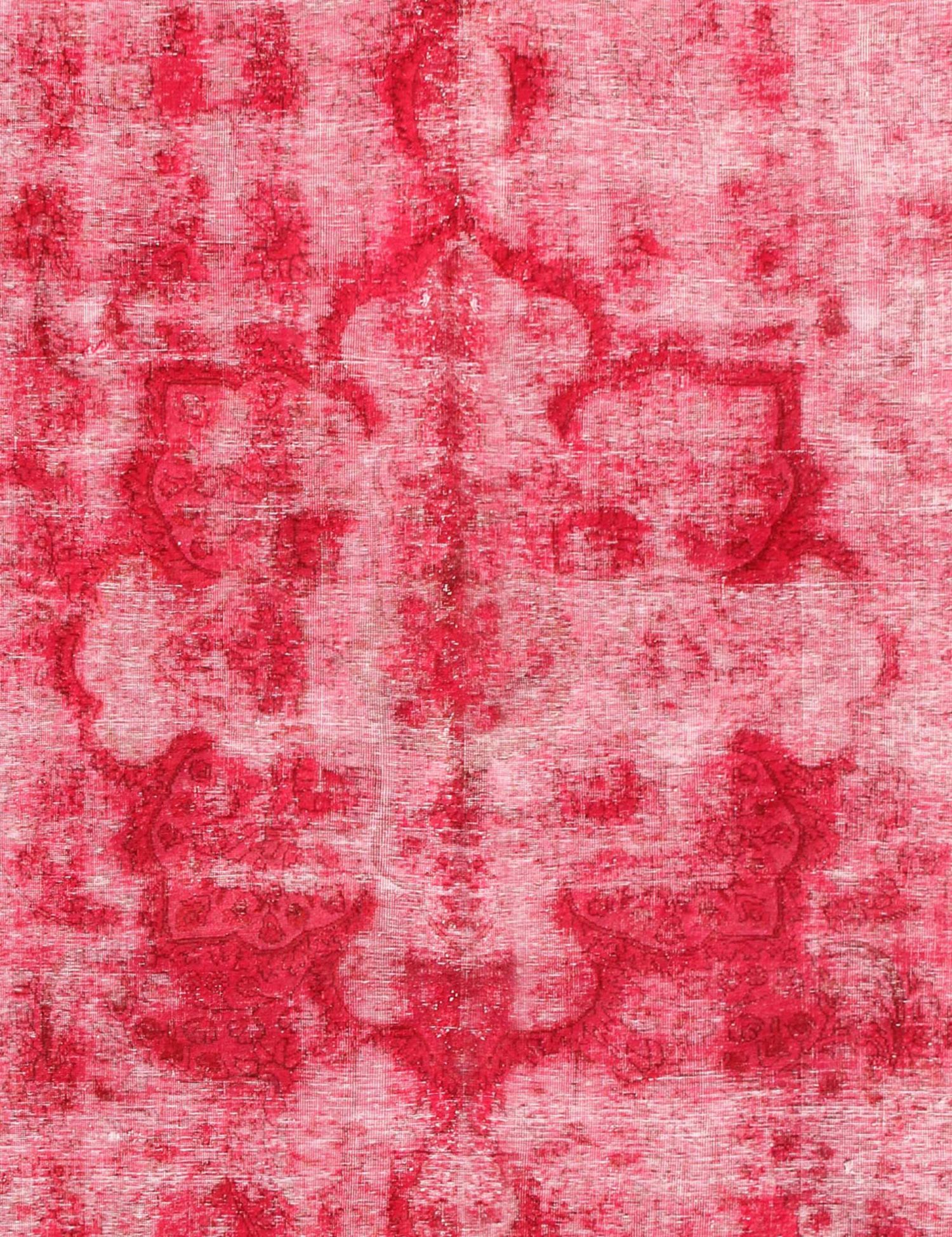 Persischer Vintage Teppich  rot <br/>203 x 203 cm