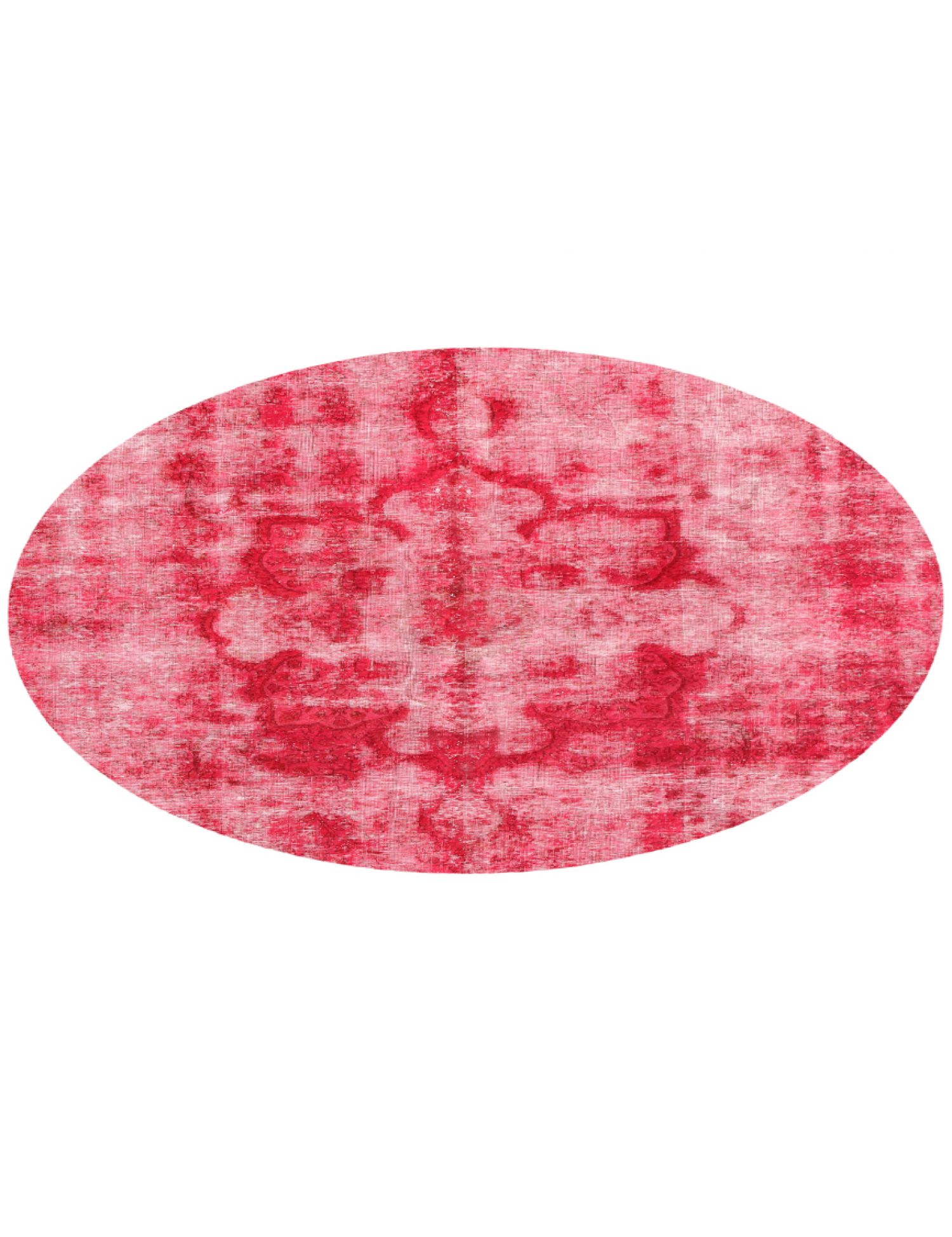Persischer Vintage Teppich  rot <br/>203 x 203 cm