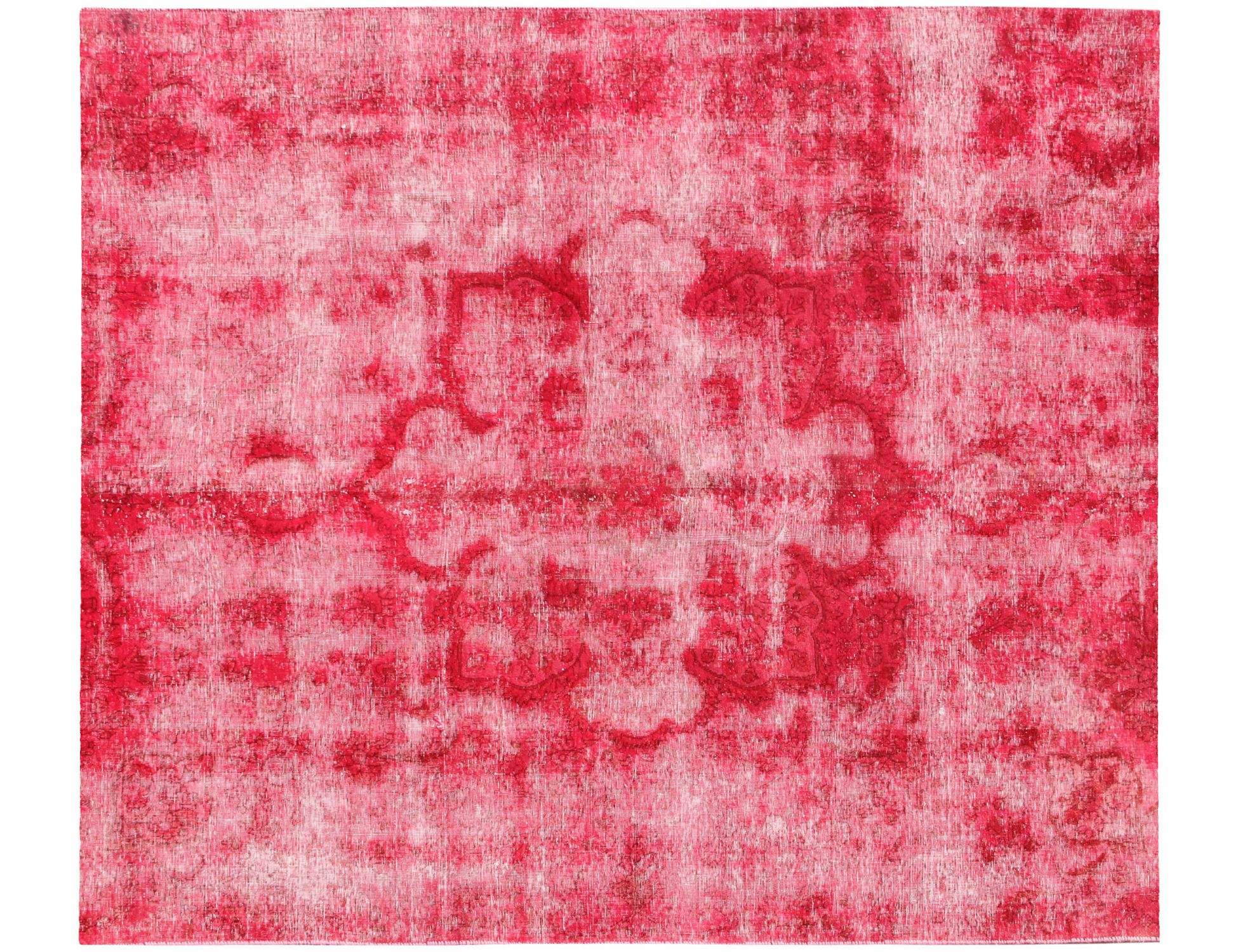 Tappeto vintage persiano  rosso <br/>250 x 203 cm