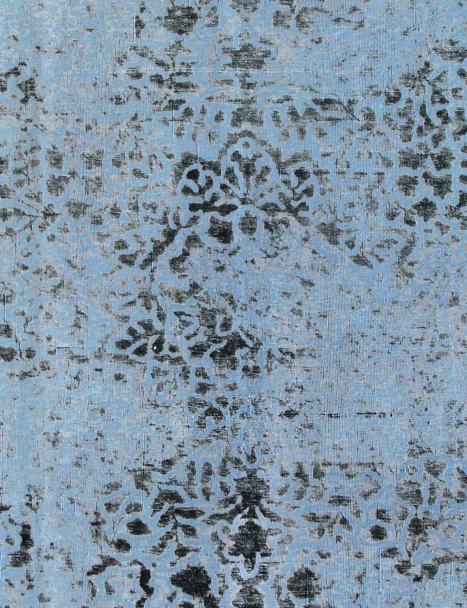 Persischer Vintage Teppich  schwarz <br/>198 x 198 cm