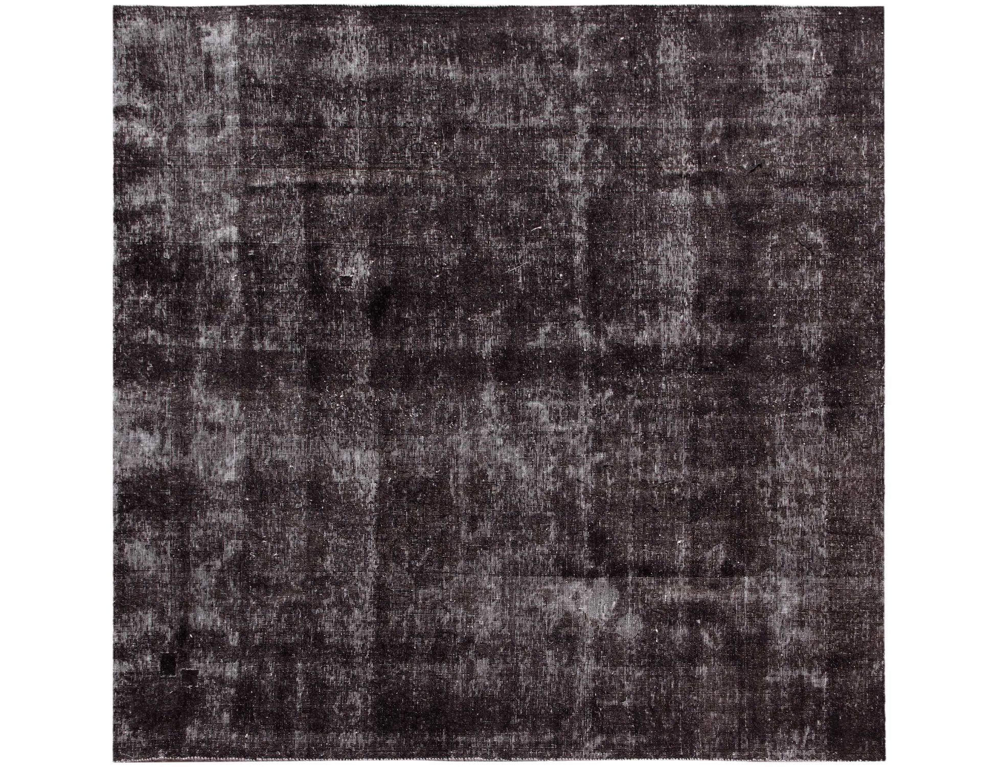 Tappeto vintage persiano  nero <br/>200 x 200 cm