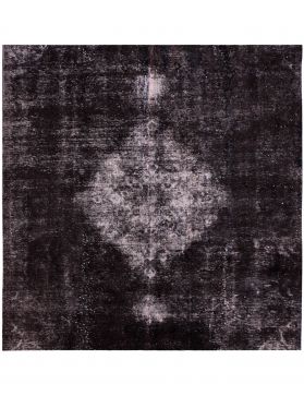 Square  Vintage Carpet  black <br/>208 x 208 cm