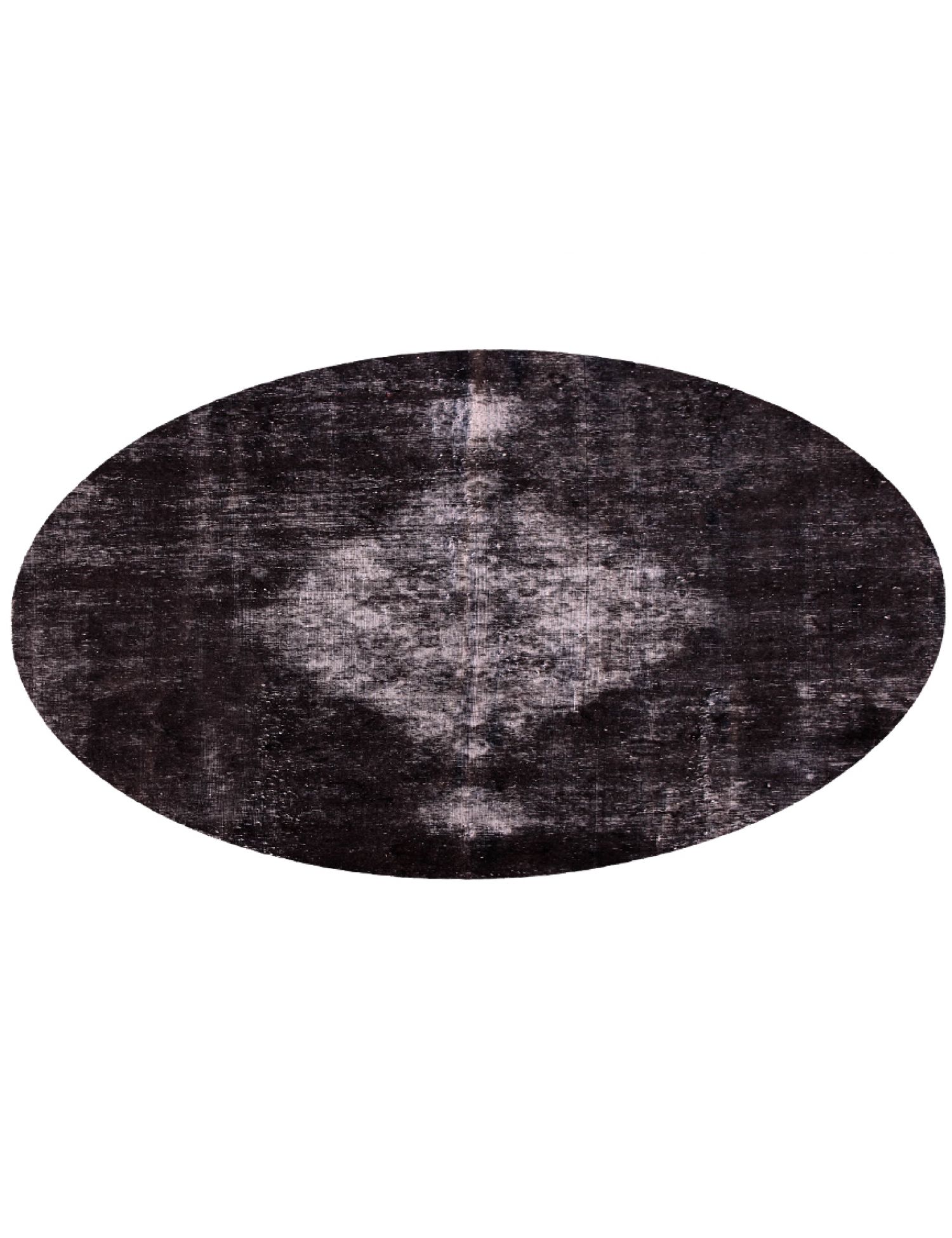 Tappeto vintage persiano  nero <br/>208 x 208 cm