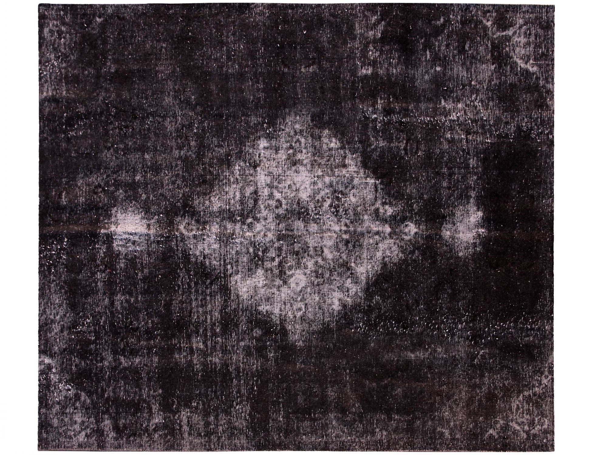 Persischer Vintage Teppich  schwarz <br/>260 x 208 cm