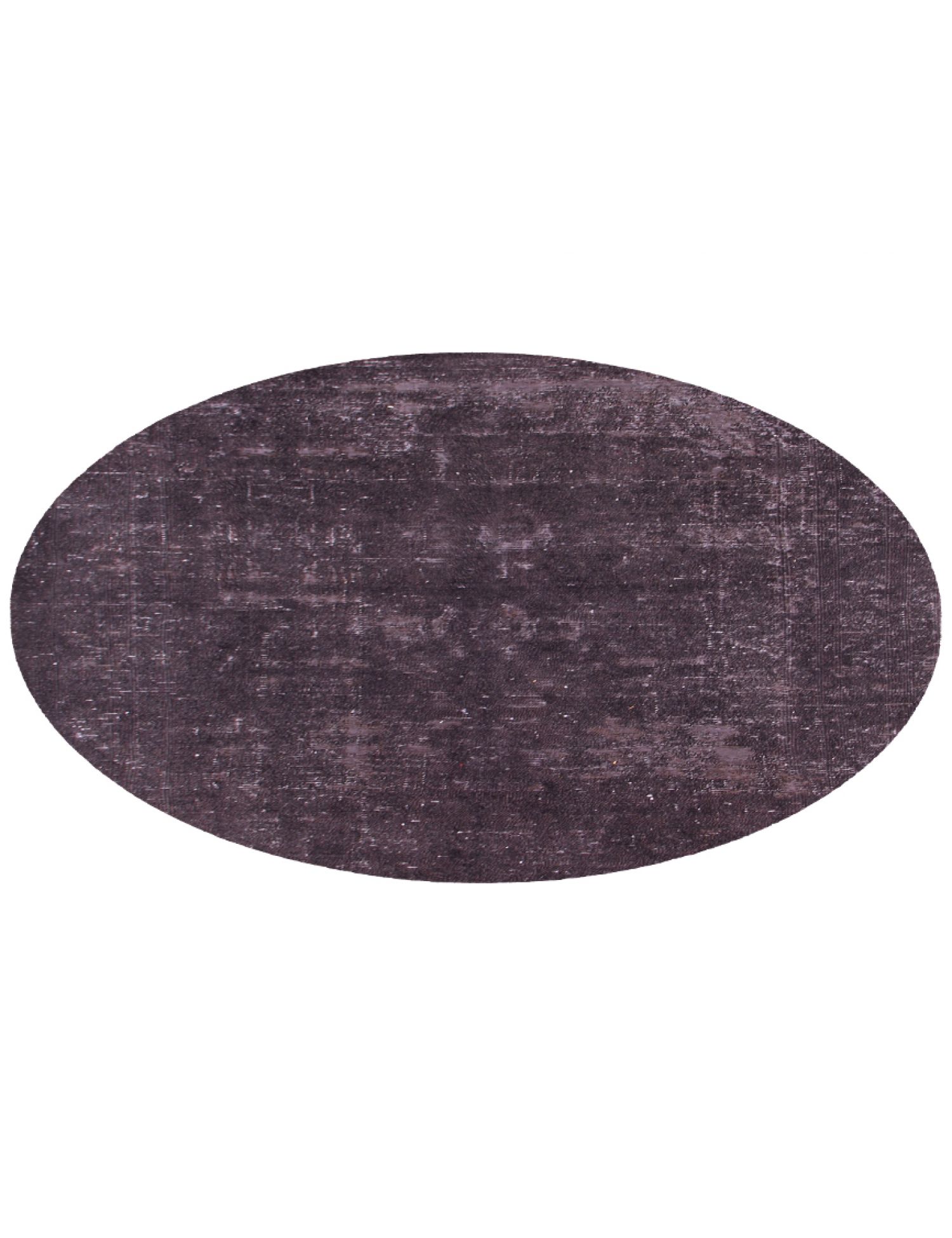 Persischer Vintage Teppich  schwarz <br/>190 x 190 cm