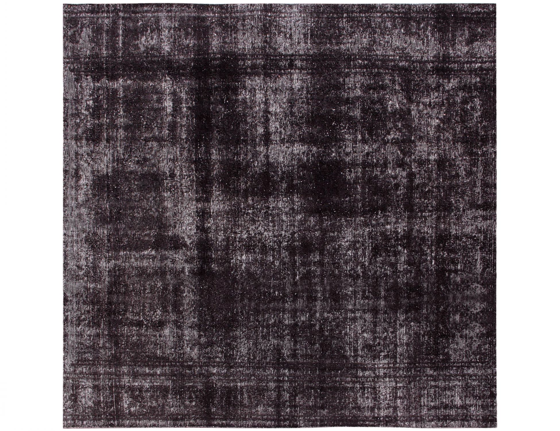 Persischer Vintage Teppich  grau <br/>273 x 273 cm
