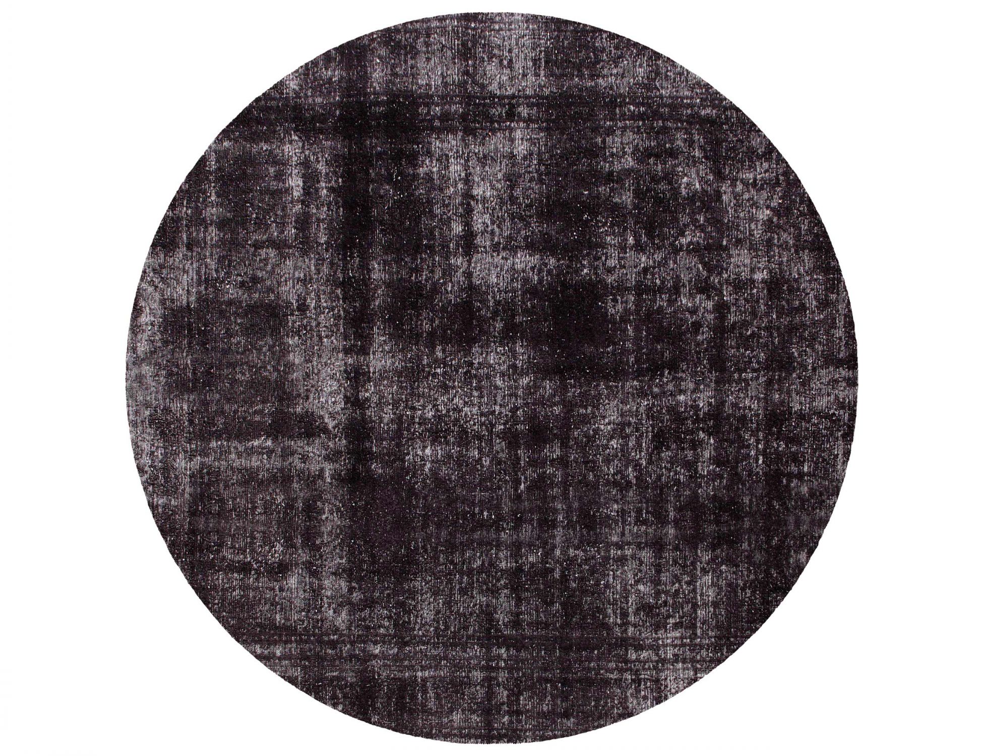Tappeto vintage persiano  nero <br/>273 x 273 cm